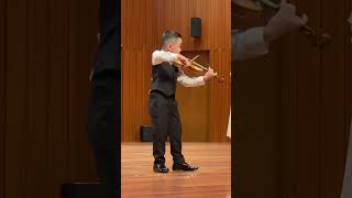 Liam ian Gunawan 6YO Carlo Tessarini – Allegro 1st movt from Concerto in D [upl. by Musette805]