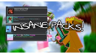 5 INSANE MCPE PvP Texture Packs YOU Need To Try [upl. by Eissehc]