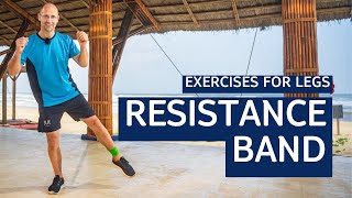 Resistance Band Leg Exercises Tone and Strengthen Your Lower Body [upl. by Cassidy990]