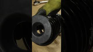 NEW Rear coil spring replacement FAST  MK6 GTI carrepair vw [upl. by Mehsah477]