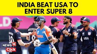 India Enter Super 8 As Arshdeep Singh Suryakumar Yadav Star In Win Over USA  India VS US  N18V [upl. by Wina]