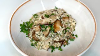 Risotto con funghi Porcini [upl. by Brownley]