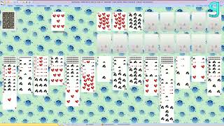 SolSuite Solitaire Spider 2 Suits 4 Decks game [upl. by Weibel]