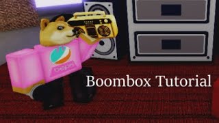 How to get the NEW BOOMBOX ANIMATION in Funky Friday [upl. by Alenas]