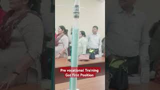 Pre vocational Training First Positionashokriwal funny [upl. by Anaizit]