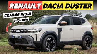 New Renault Dacia DUSTER 4×4 Coming in india at ₹10 Lakh 🔥  4×4 Renault DUSTER 2024 launch date [upl. by Meedan537]