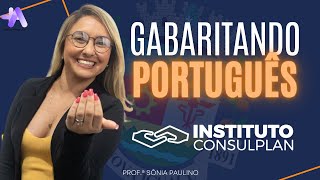 Português  Banca Instituto Consulplan  Concurso Nova Iguaçu [upl. by Aroel918]