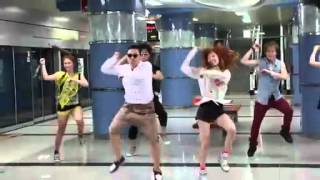 PSY  Gangnam Style MV BTS With Hyuna [upl. by Ynez792]