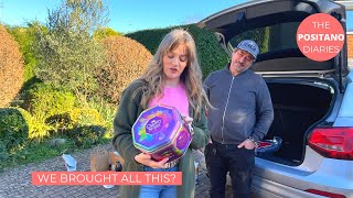 WHAT WE PACKED IN THE CAR DRIVING FROM ENGLAND TO ITALY EP 161 [upl. by Zondra]