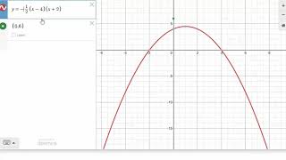 Find the Equation of Parabola Given the X and Y Intercepts [upl. by Elbam225]