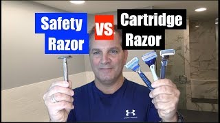 Safety vs Cartridge RazorWhich is BetterGeof [upl. by Jud537]