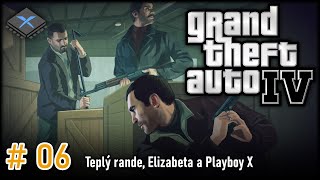 Lets Play GTA IV Xbox 360 verze  06  Teplý rande Elizabeta Playboy X 🎮 [upl. by Ltihcox]