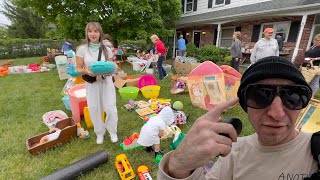 Our Family Adventure To The City Wide Yard Sale [upl. by Verner571]