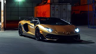 Flame Spitting Aventador SVJ in 4K [upl. by Airdnassac791]