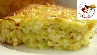 ЗАПЕКАНКА ИЗ КАБАЧКОВ БЕЗ МУКИ ВКУСНО И БЫСТРО [upl. by Nomannic]