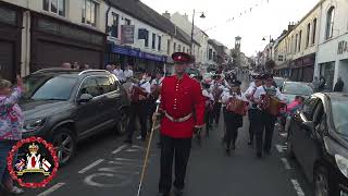 Ballygelly Accordion Band  Dunloy Accordion Band Parade 2024 [upl. by Vidovik]