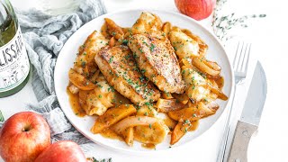 Pork Chops with Apples and Pierogies [upl. by Guillermo]