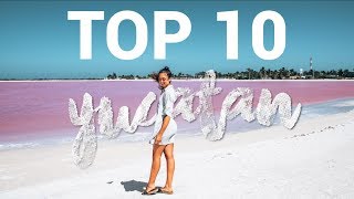 TOP 10 ORTE YUCATAN HALBINSEL MEXIKO die man gesehen haben sollte ∙ Reisetipps amp Sehenswürdigkeiten [upl. by Adnalay717]