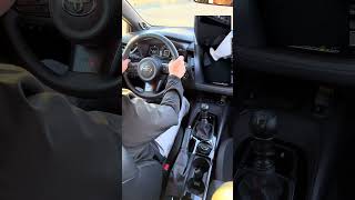 How to Drive a Manual Car with GR Corolla  Toyota Shorts [upl. by Enidan]