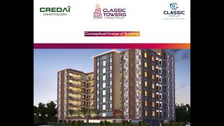 Classic Towers  2 amp 3 BHK Flats  Amlidih Raipur [upl. by Belamy369]