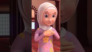 Nasıl Namaz Kılınır Kız 3D Animasyon shorts [upl. by Morez]