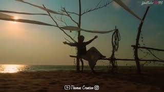 Un madiyil seerattu yen manasa thaalaattu 💞  Romantic Couples 💞  WhatsApp Status 💞  TC 💚 [upl. by Notsirhc]