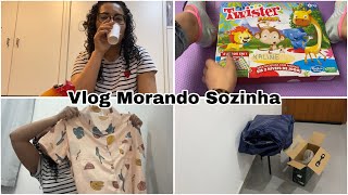 Morando sozinha vlogs Compra Recebido Trabalho [upl. by Nwad]