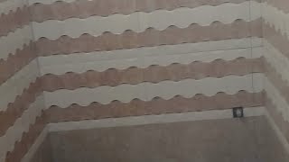 Toilet wall tiles fiting Full video [upl. by Bow]