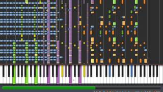 Kitsune²  Rock My Emotions Synthesia Impossible midi download [upl. by Corron]