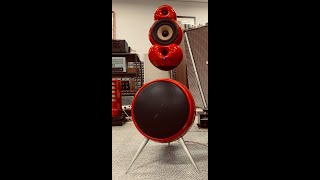 Scandyna Blueroom Megapod loudspeakers [upl. by Dulcine803]