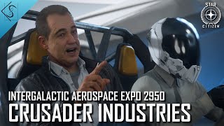 Star Citizen  IAE 2950 – Crusader Industries  VOSTFR [upl. by Euqnimod922]