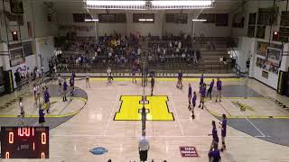 2A State Volleyball Quarterfinals England v Piggott [upl. by Merrilee455]