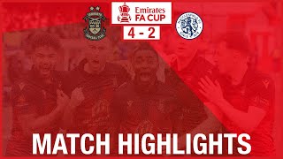 202425 Emirates FA Cup  Tamworth FC 42 Macclesfield FC Match Highlights [upl. by Ttocserp32]