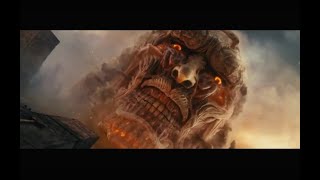 Attack On Titan Part 1 Clip Colossal Titan Appears [upl. by Concordia]