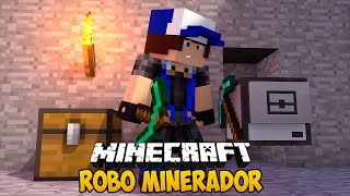 Minecraft  Computador e Robo Mineirador [upl. by Ashmead652]