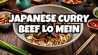 Quick amp Easy Japanese Curry Beef Lo Mein Recipe in 15 Steps [upl. by Lleze]