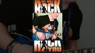 Queen  We Will Rock You Solo Outro brianmay queen shorts [upl. by Trebma]