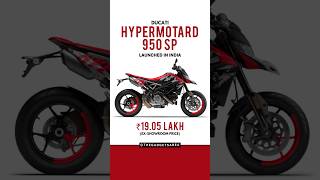 Ducati Hypermotard 950 SP  Launched in India  ducatihypermotard hypermotard950 [upl. by Hamal]