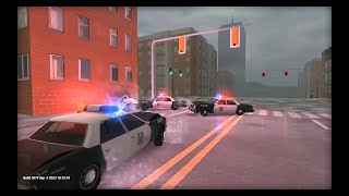 High speed chase of an 63 Fisher Truck Light vehicle in the game DrvSyn  Part 10 [upl. by Ledif191]