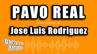 Jose Luis Rodriguez  Pavo Real Versión Karaoke [upl. by Diantha]