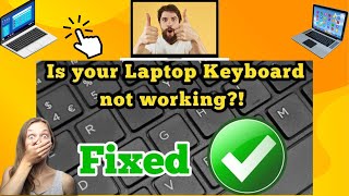 Fix Some Keys Not Working on Laptop Keyboard  Keyboard Not Working on Windows 10 Solved [upl. by Airam]