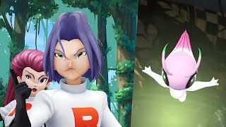 Stole shiny celebi from team rocket Jessie amp James shorts [upl. by Siegel]