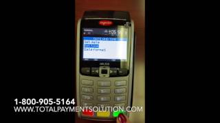 How to change date and time on an Ingenico iWL 250 or iWL255 [upl. by Nuahc]