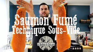 SAUMON FUMÉ  Technique de Salage Sous Vide [upl. by Lil]