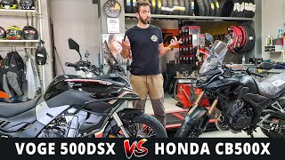 Voge 500 DSX Vs Honda CB500X [upl. by Collete274]