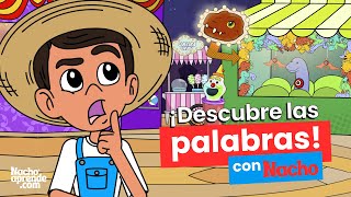 Palabras con el ABECEDARIO  Las LETRAS para Niños  Canciones Infantiles  ABC [upl. by Ellatsyrc]