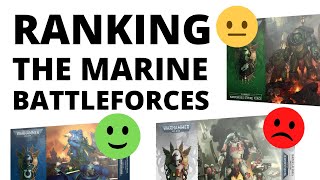 Which Space Marine Battleforce Boxes are BEST and WORST  Votes Points and Model Cost [upl. by Etteloiv]