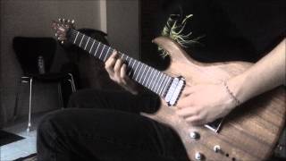 Artificial Brain  Worm Harvester guitar cover [upl. by Ferri721]