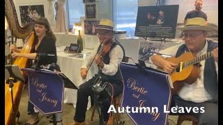 Autumn Leaves  ViolinGuitarHarp Jam [upl. by Maloney272]