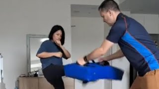 Womens selfdefense training vlog 3 fightingwoman [upl. by Tabshey493]